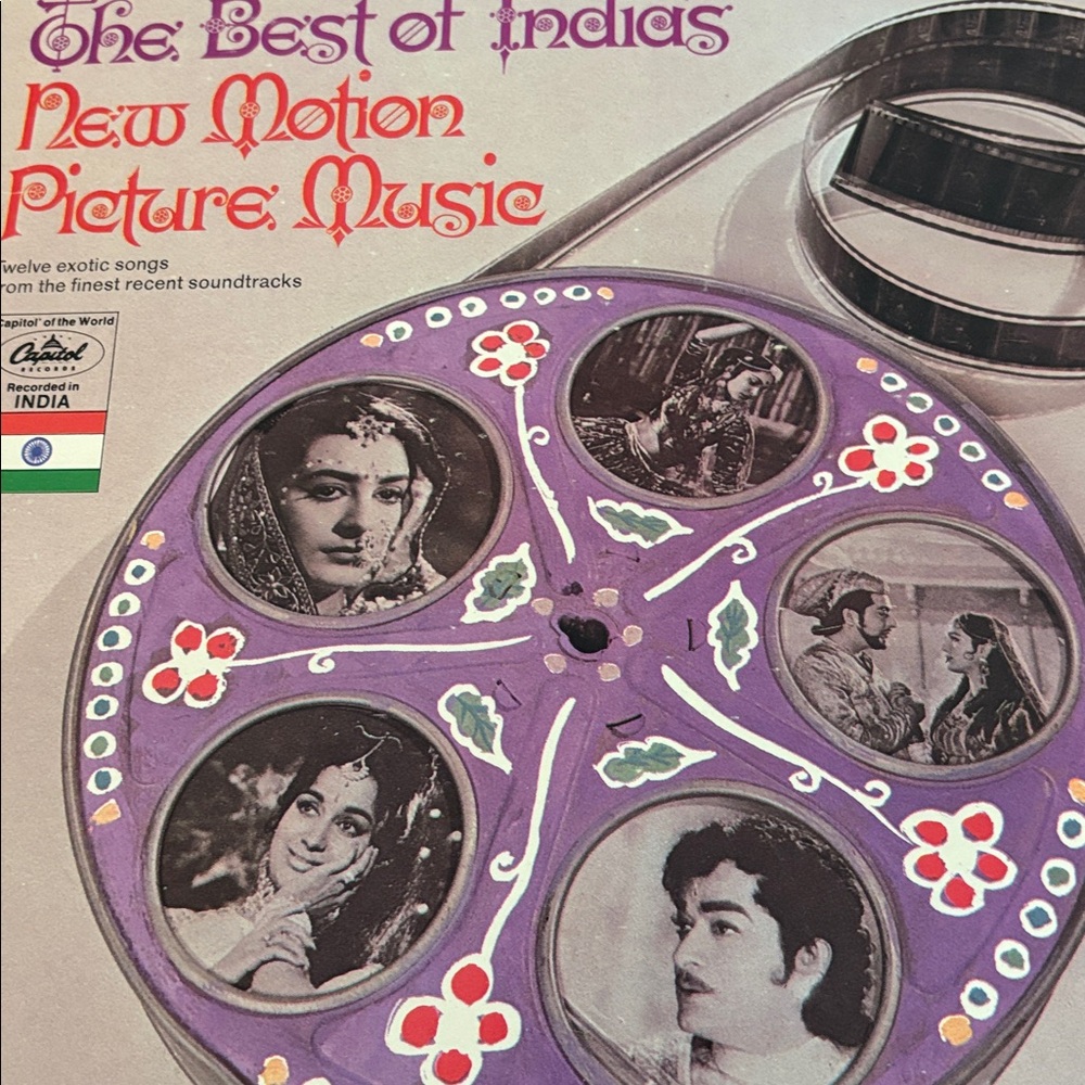 Vintage Bollywood Music Vinyl Record of smash hit songs of Bollywood movies - Picture 2 of 6